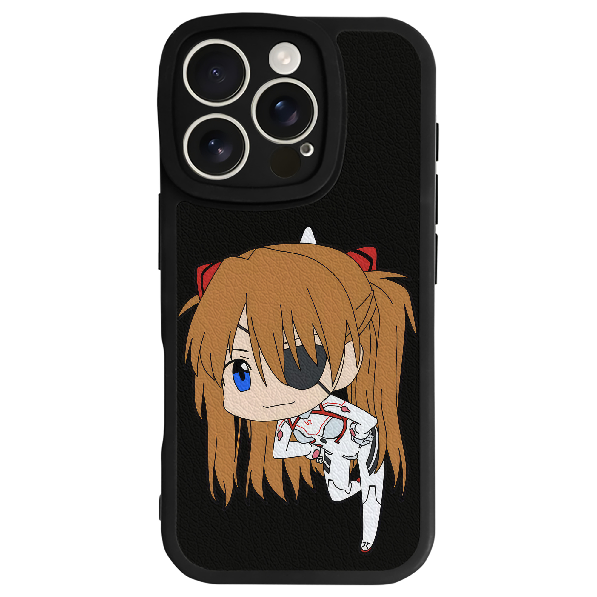 （画像用） EVA 新世紀エヴァンゲリオン 【iPhone 16シリーズ対応】シリコンスマホケース（レザー調） 材質：シリコン